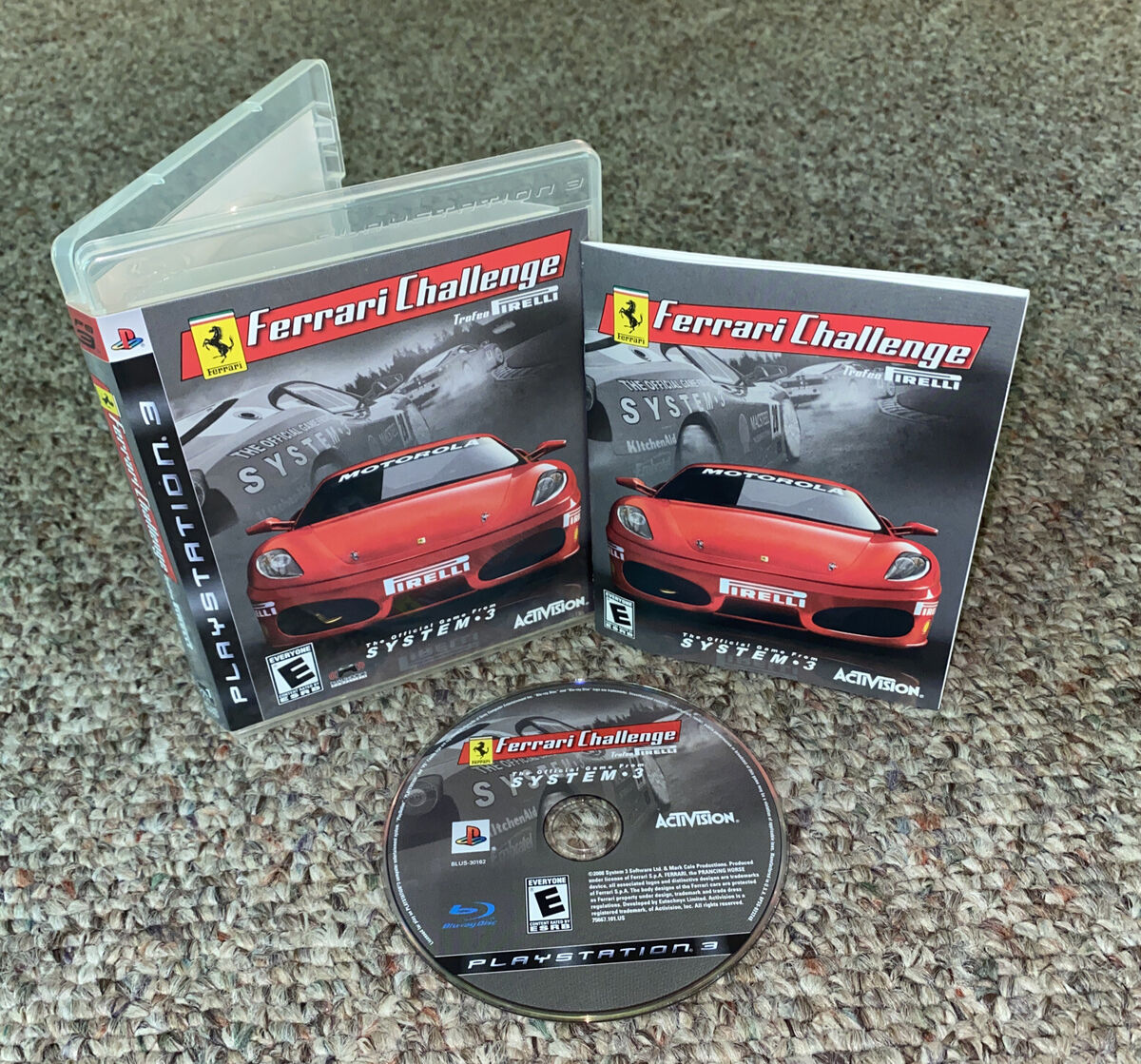 Ferrari Challenge PlayStation 3 - CIB, TESTED, VG Condition Ferrari Challenge PlayStation 3 - CIB, TESTED, VG Condition