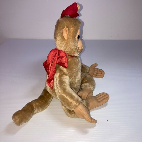 Vintage Character Novelty Co. Chimp Monkey Plush 10in no tag - Picture 5 of 6