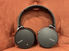 Sony MDR-XB950B1 Extra Bass Wireless Bluetooth Headphones Black/Red Works READ