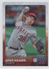2015 Topps Rainbow Foil Jered Weaver #213 3g3