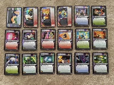 Dragon Ball Bojack Unbound Subset Trunks Weaponmaster Zanya DBZ CCG Rare Foil
