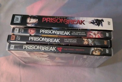 Prison Break The Complete Series Seasons 1-4 (DVD, TV Series) Seasons 1,2,3,4