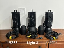 Prof. Studio Light Kit, Calumet Travelite 750 monolight kit, 3 Studio Lights