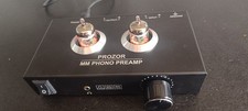 PROZOR Phono Valve Tube Pre Amplifier for Turntable and Headphones.
