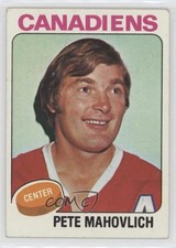 1975-76 Topps Pete Mahovlich #50 2u3