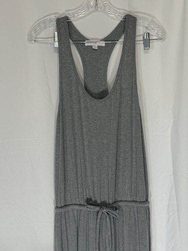 Spiritual Gangster Harmony Gray Rib Jogger Jumpsuit Size Large Casual Yoga - Picture 3 of 8