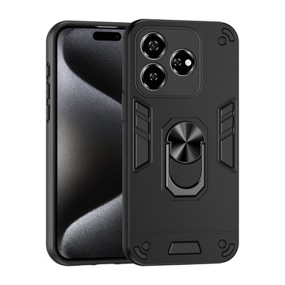 Shockproof phone case with metal ring for ZTE Axon 60 4G