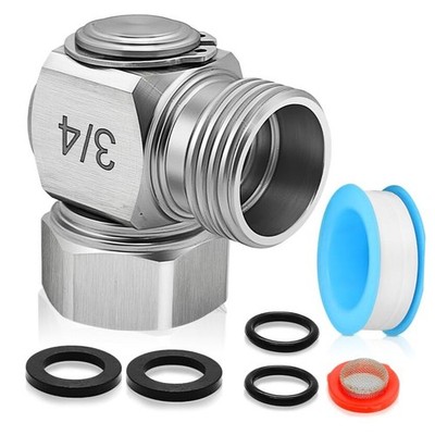 90 Degree Graden Hose Swivel Elbow, 304 Stainless Steel Hose 90 Degree Elbow,