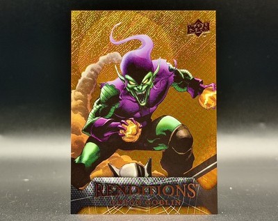 2024 UD Marvel Renditions Spider-Man -  Green Goblin #53 Orange /299