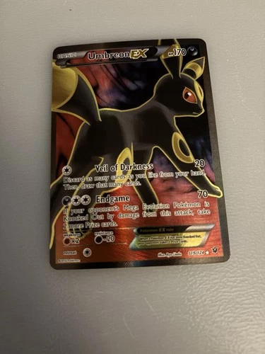 Umbreon EX 119/124 Holo Full Art Ultra Rare XY Fates Collide Card