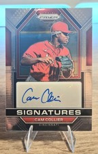 2023 Panini Prizm - Signatures Cam Collier #SIG-CC (AU, RC)