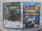 Sonic Lost World -Nintendo Wii U