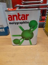 ancien bidon huile vide antar molygraphite
