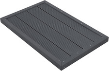 Piatto Doccia Da Esterno in WPC Pedana Antiscivolo per Giardino Piscina Terrazzo