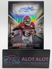 2025 Bowman University Chrome - Campus Star Signatures Jovantae Barnes #CSS-JB
