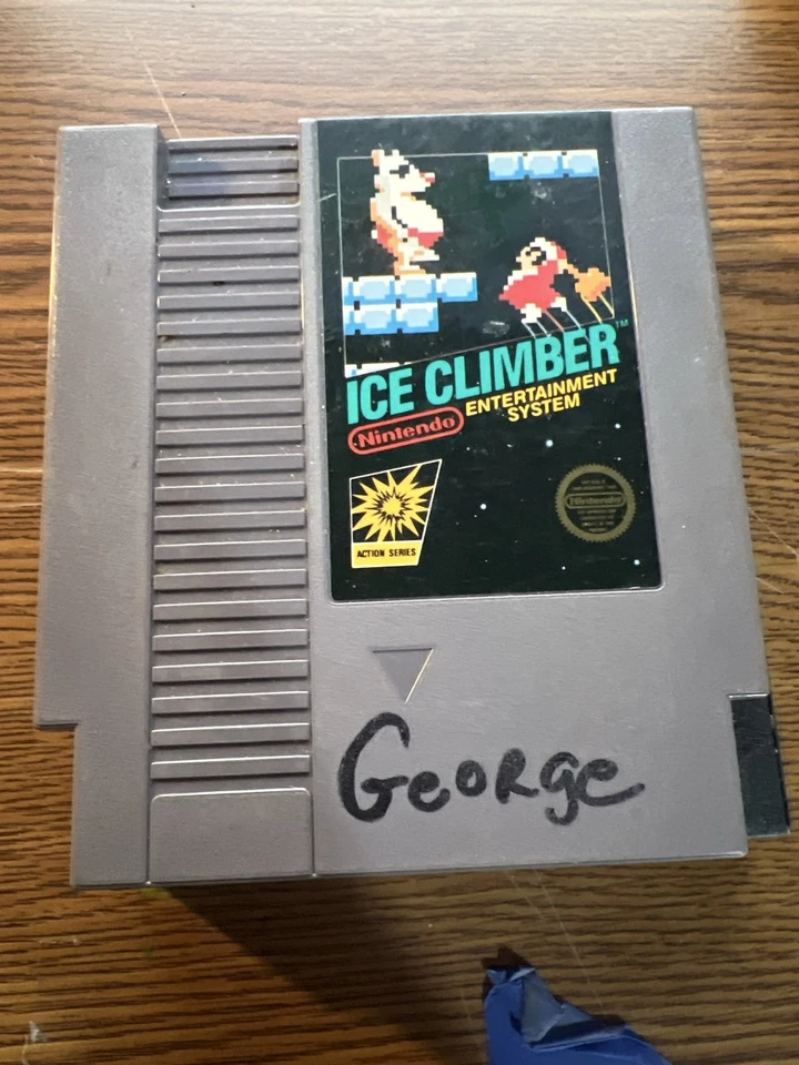 Ice Climber (Nintendo NES, 1985) 5 Screw Cartridge Only UNTESTED - Image 3 of 4