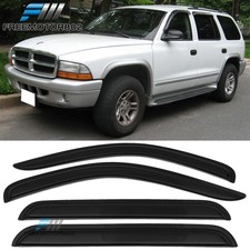 Fits 98-03 Dodge Durango 00-04 Dakota Crew Cab Window Visors Rain Guard Shade Fits 98-03 Dodge Durango 00-04 Dakota Crew Cab Window Visors Rain Guard Shade