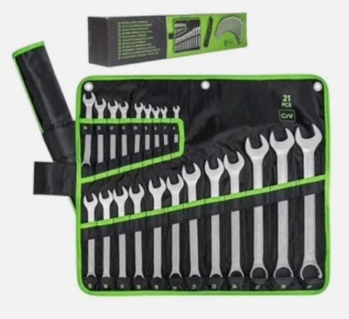 Set Di 21 Chiavi Combinate Fisse e Stella Poligonale da 6 a 32mm con Astuccio - Imagen 1 de 7