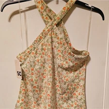 So Good For Life - Woman's Size Large Halter Tank- New
