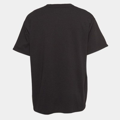 Bottega Veneta Black DoubleLayered Cotton Jersey TShirt M | eBay