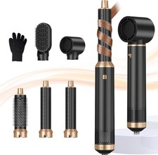 Blow Dryer Brush 5 in 1, Negative Ion Hair Dryer Brush Set Upgrade Hot Air Brush