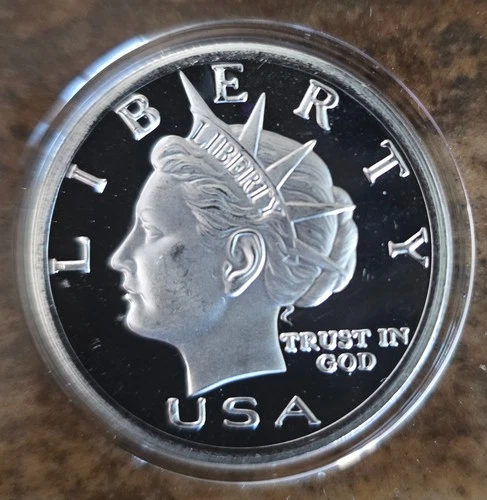 2004 Silver 1 oz NORFED Liberty $20 Proof-Like - Variant 11