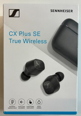 SENNHEISER CX Plus SE True Wireless In-Ear-Kopfhörer - Schwarz NEU OVP