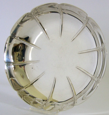 SCHÖNE MASSIVE STERLINGSILBER SCHALE SCHALE 1958 ENGLISCH 86g