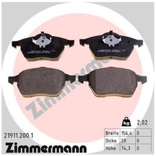 Satz Bremsbeläge Bremsklötze vorne für Audi A3 8L1 TT 8N3 8N9 | 23943579