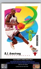 1991-92 SkyBox #435 B.J. Armstrong Chicago Bulls Basketball