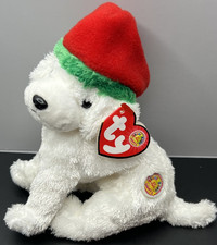 Tinsel the Dog Ty Beanie Baby of the Month Christmas 2003 Excellent Condition