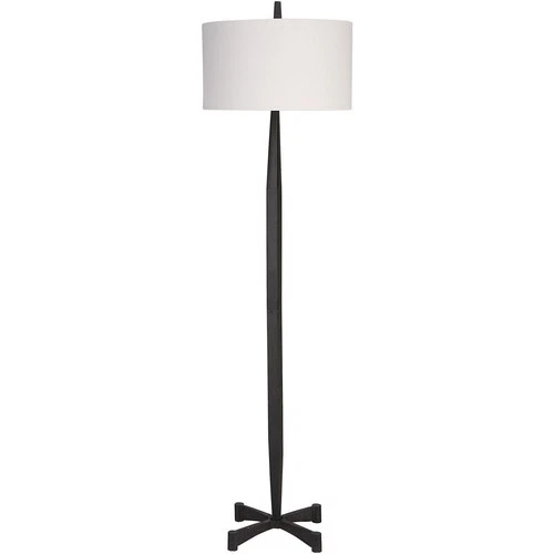 Uttermost 30158 Counteract Floor Lamp Aged Black - Picture 1 of 7