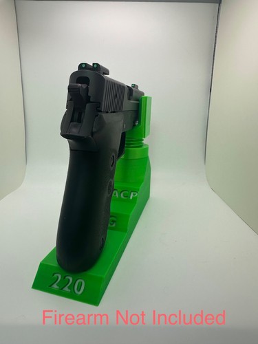 Supporto pistola personalizzato progettato per Sig Sauer P220 stampato in 3D conservazione sicura - Foto 4 di 42