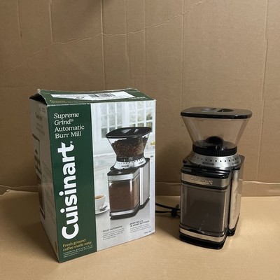 Cuisinart Automatic Burr Mill - Stainless Steel - DBM-8P1 ( READ DESCRIPTION )