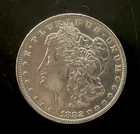 1882-O Morgan Silver Dollar XF details $1, Possibly Cleaned