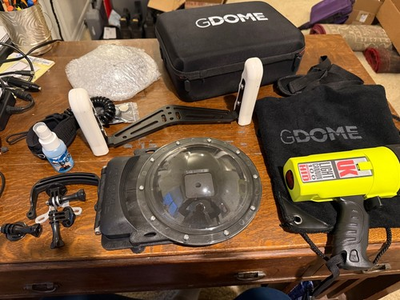 #ad #ad Gdome Ultimate Underwater Scuba Scuba Smartphone case w remote shutter control $275.00