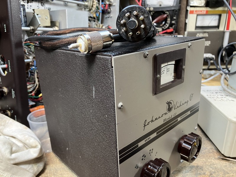 Johnson VFO 122, #1, SN1049, Rebuild Complete