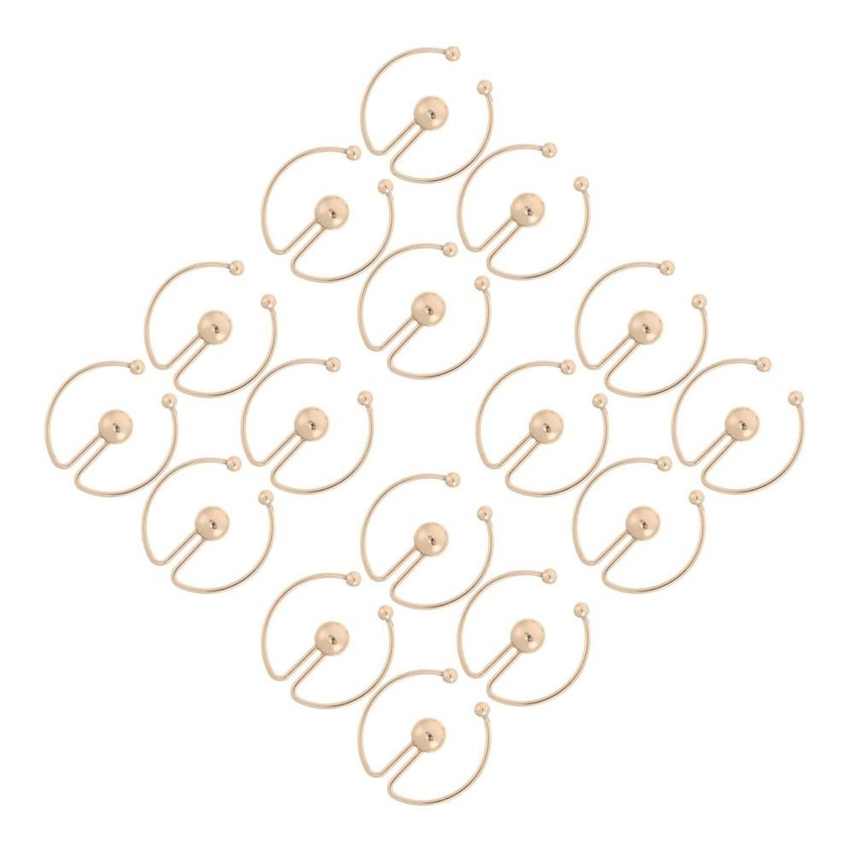 16 pcs Alloy Spiral Button, Detachable Clip for Shirts Dress | eBay ...