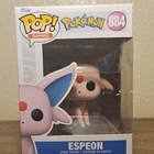 Funko Pop! Vinyl Pokémon Espeon Games Figure #884 2022 Pink Blue Red Black