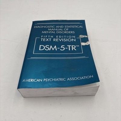 DSM-5-TR Diagnostic Statistical Manual   No Highlighting   Free Ship G2-24