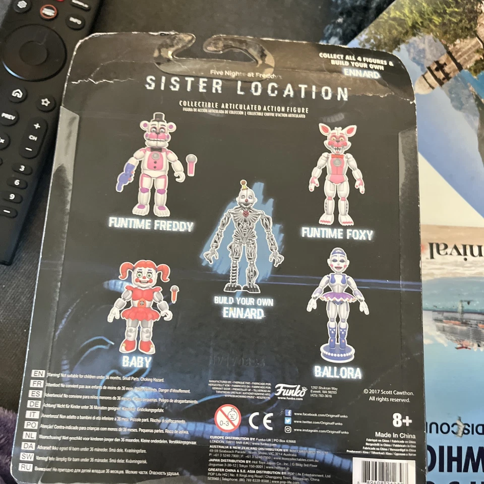 Five Night's At Freddy's LOLBIT Sister Location, 5” Funtime Foxy RARO Y DIFÍCIL DE ENCONTRAR, NUEVO Foto 2 de 4