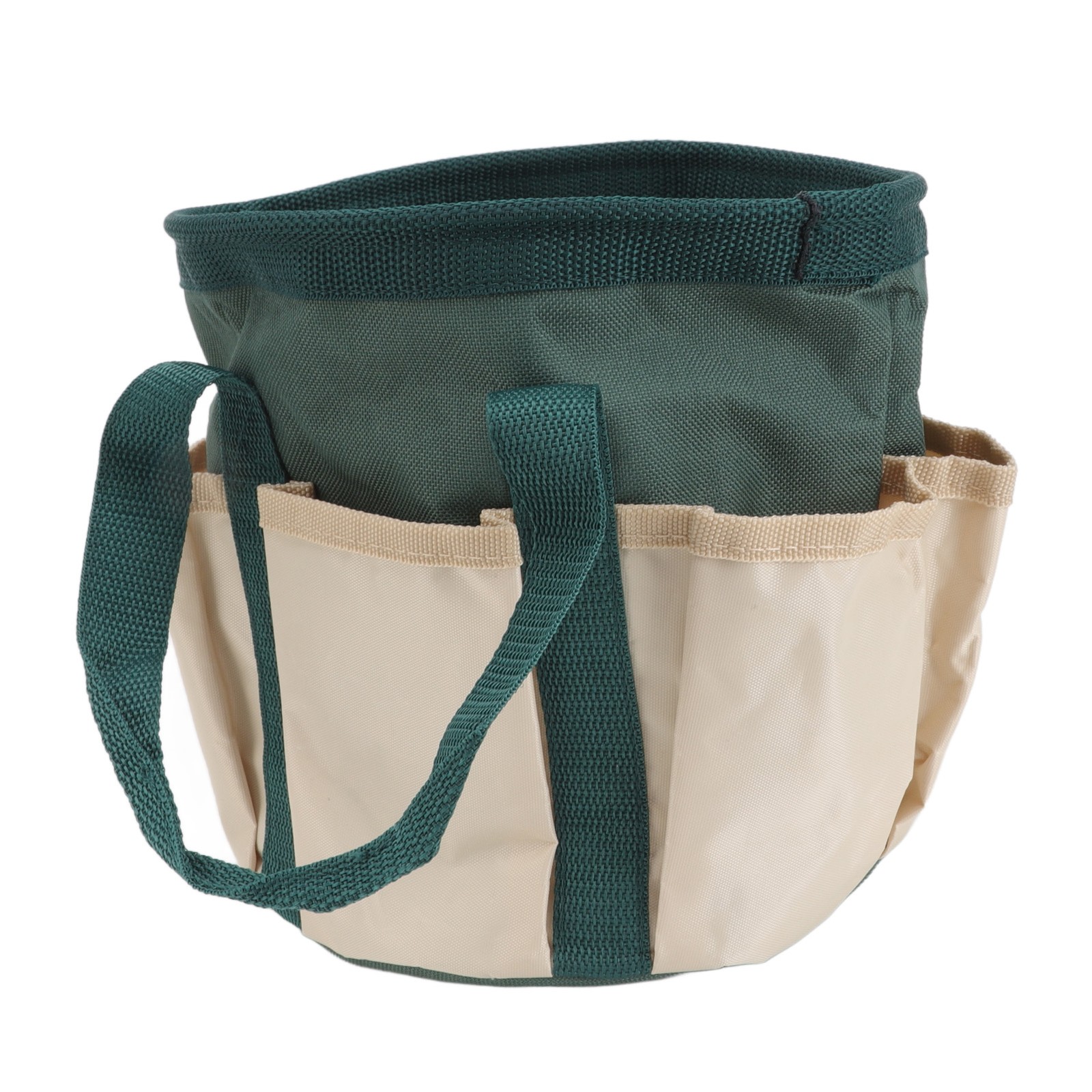 Round Garden Tools Bag 6 Pockets Oxford Cloth Gardening Tool Storage Tote For Me