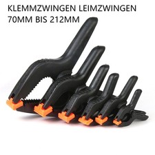 Leimzwingen 70mm bis 212mm Leimklemme Federzw...