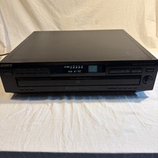 Sony CDP-CE215 CD Changer 5 Compact Disc Player Tested Working - No Remote