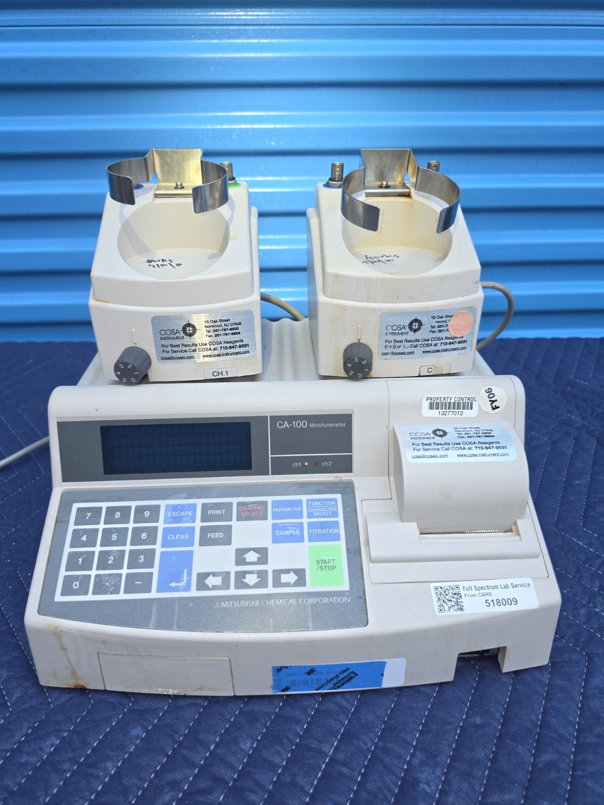 Mitsubishi CA-100 Coulometric Moisturemeter in Working Condition