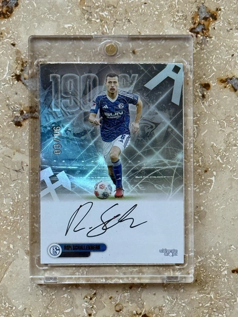 Ultimate Dropz FC Schalke - Ein Leben Lang - Ron Schallenberg On-Card Auto /16