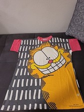 VTG Flirts Garfield the Cat Tee Shirt Pajama Sleep ONE SIZE 70s 80s