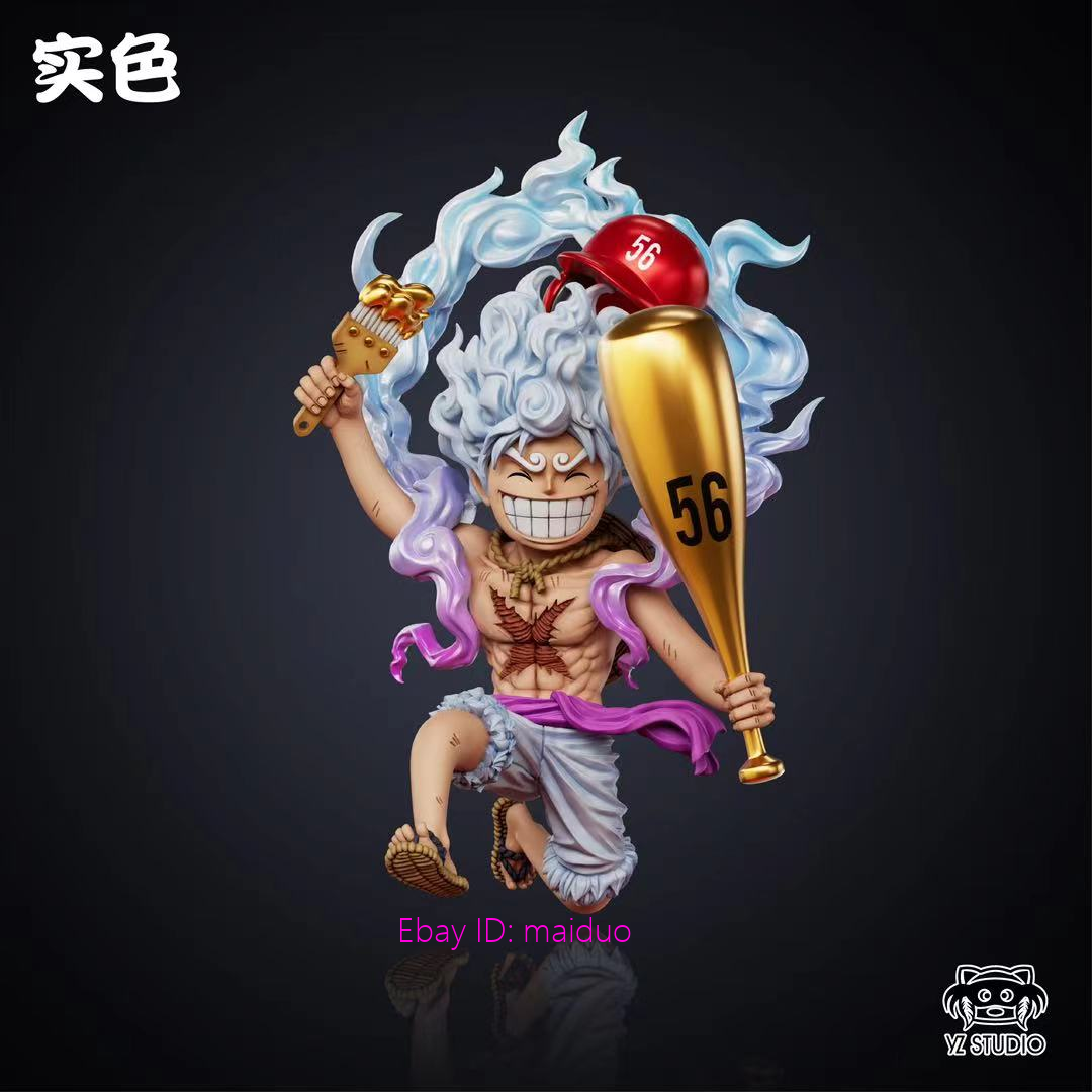 YZ Studio Nika Luffy Baseball Resin One Piece Figurine Presale 9.9