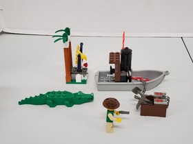 LEGO Orient Expedition Jungle River ( 7410 ) 100% Complete