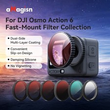 aMagisn for DJI Action 6 Lens Quick-release Filter Protection Glass CPL UV ND
